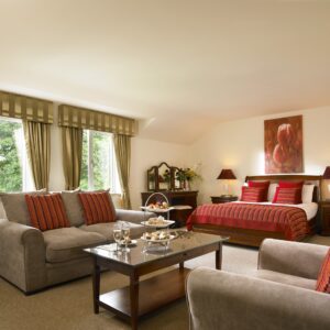 The Executive Suite at the Kilmurry Lodge Hotel in Limerick.