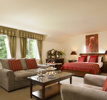 The Executive Suite at the Kilmurry Lodge Hotel in Limerick.