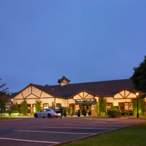 The exterior of the Kilmurry Lodge Hotel in Limerick.